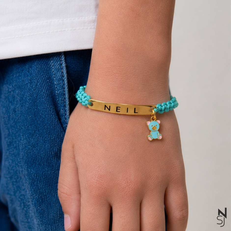 Teddy Name Adjustable Bracelet