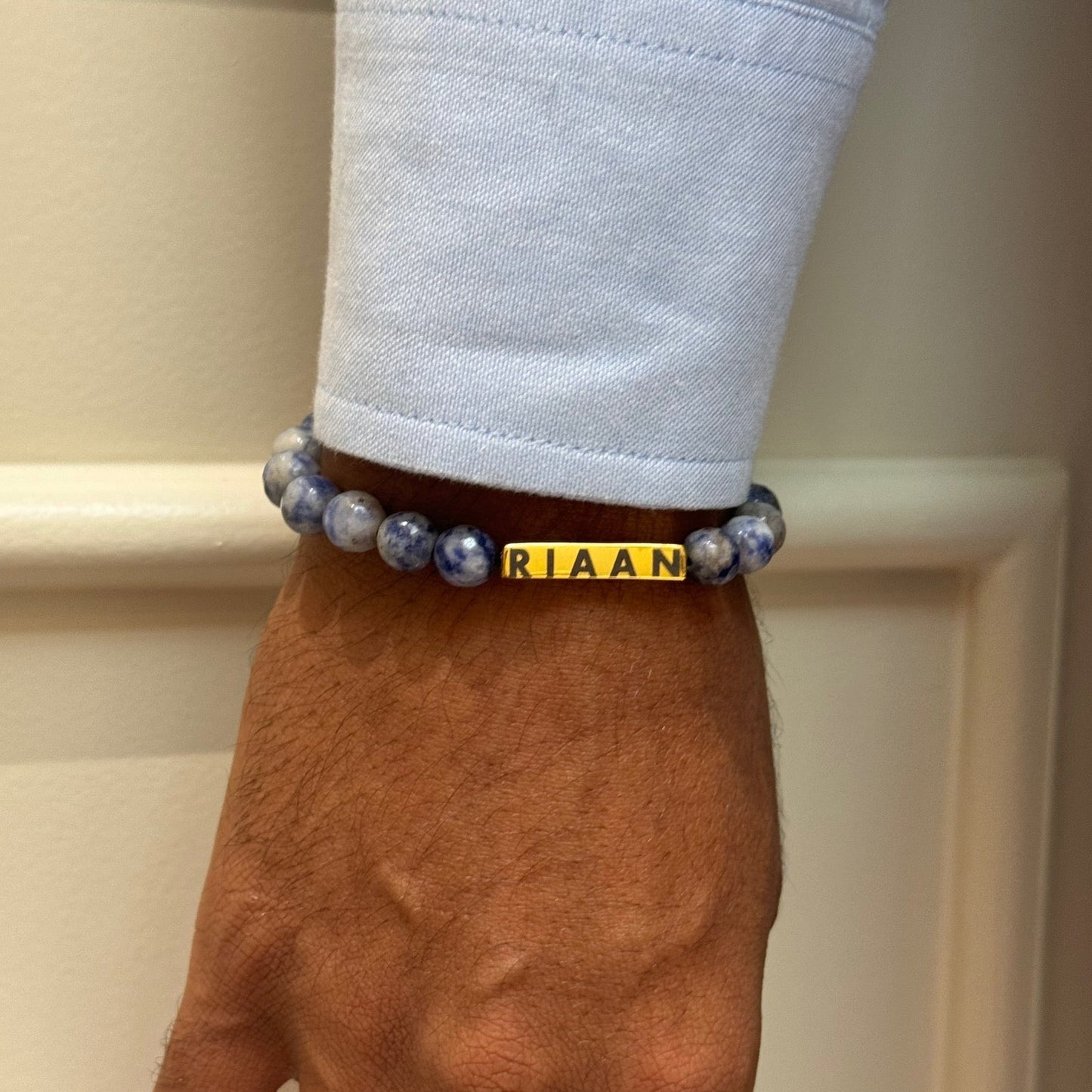 Custom Name Beaded Bracelet