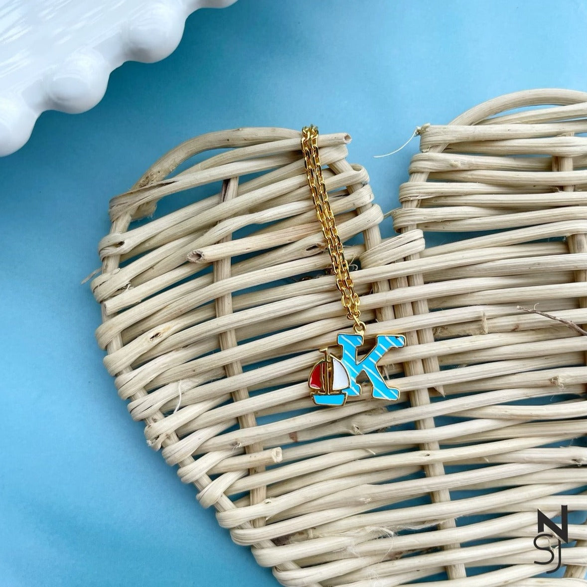 Sail Away Initial Neckhain