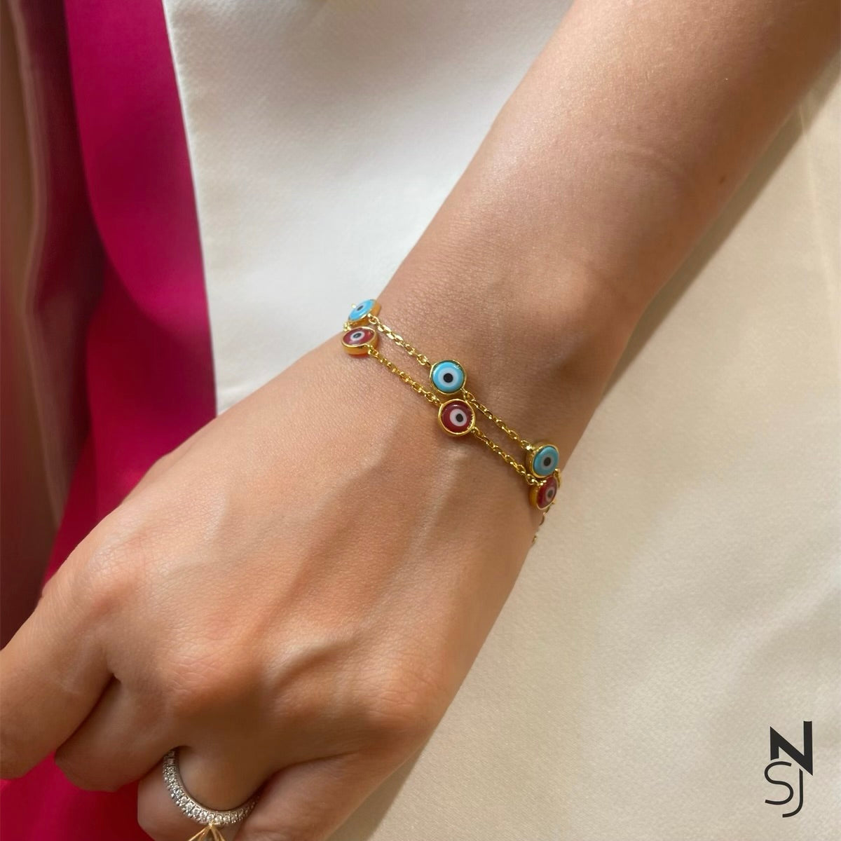 Red Evil Eye Bracelet