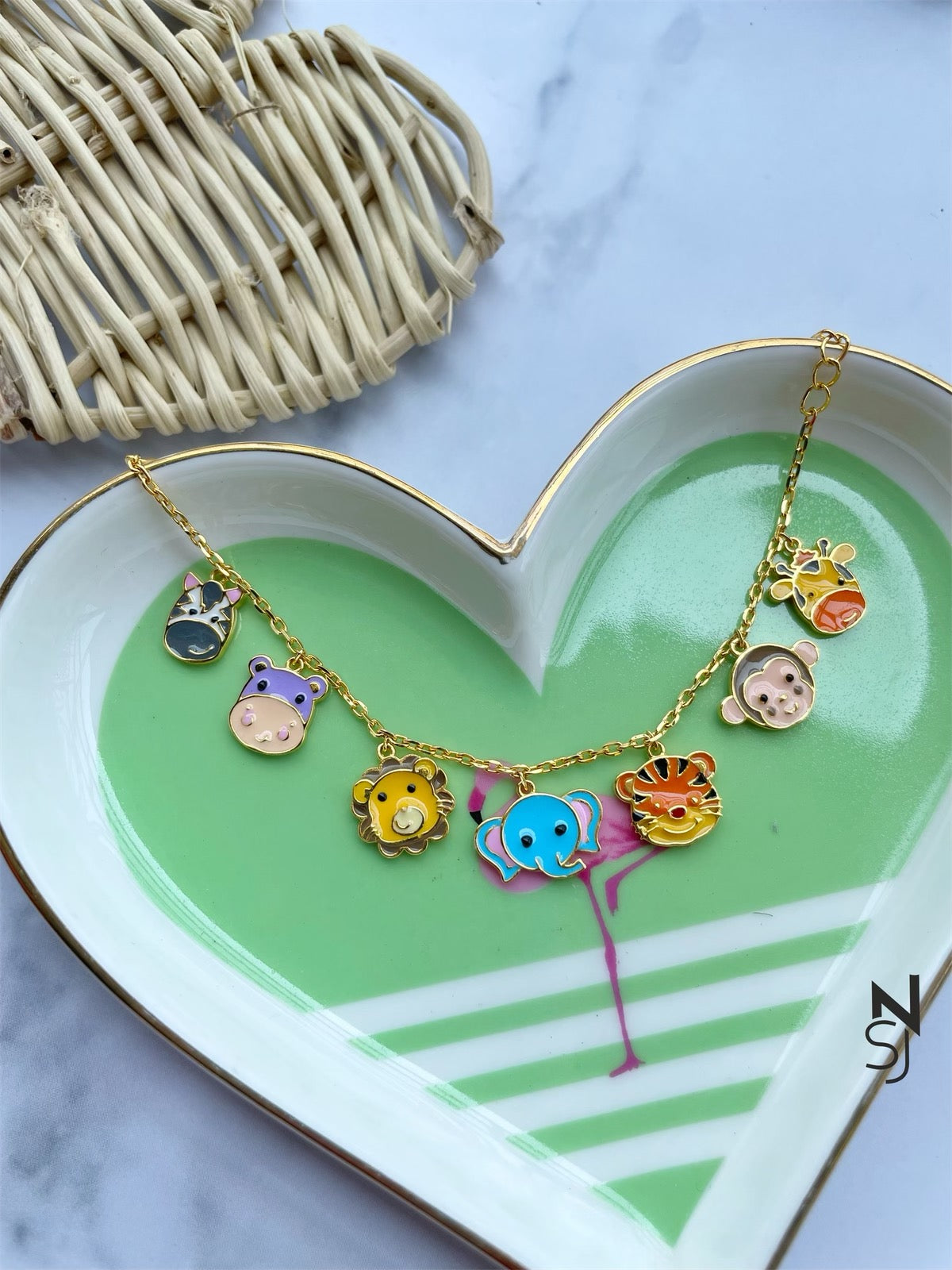 Animal Kingdom Charm Bracelet