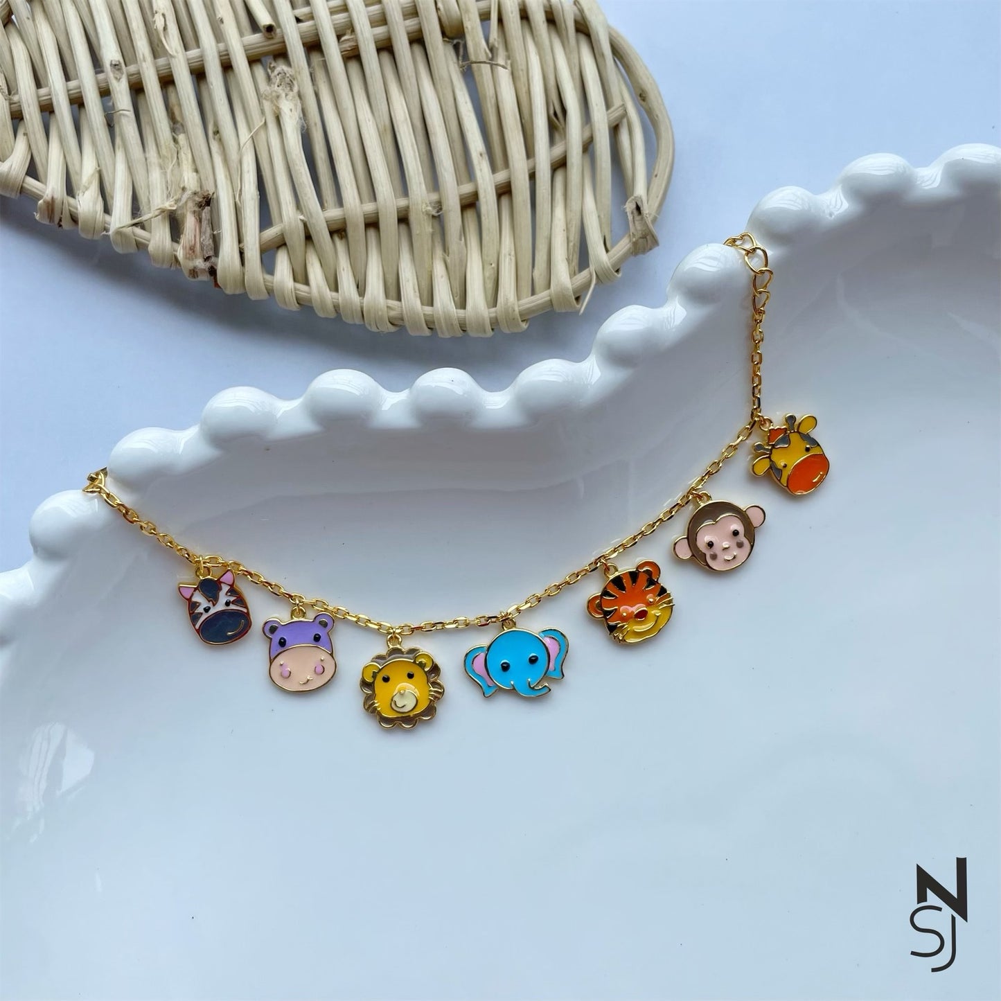 Animal Kingdom Charm Bracelet