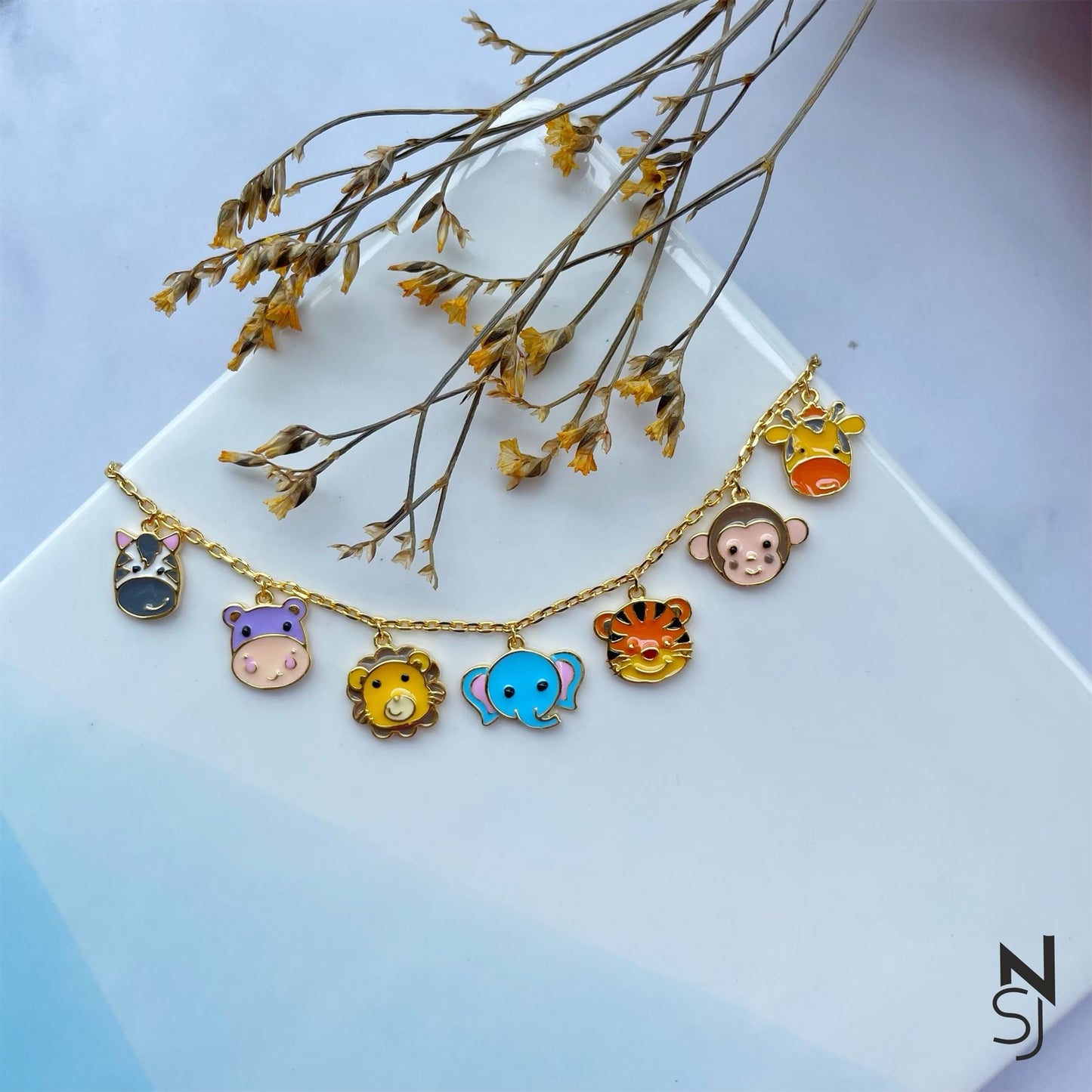 Animal Kingdom Charm Bracelet