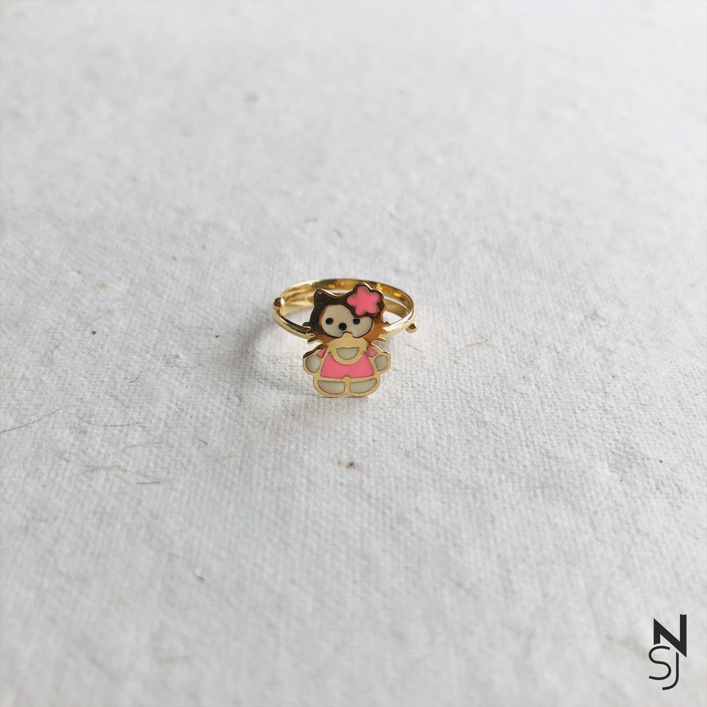 Kitty Adjustable Ring