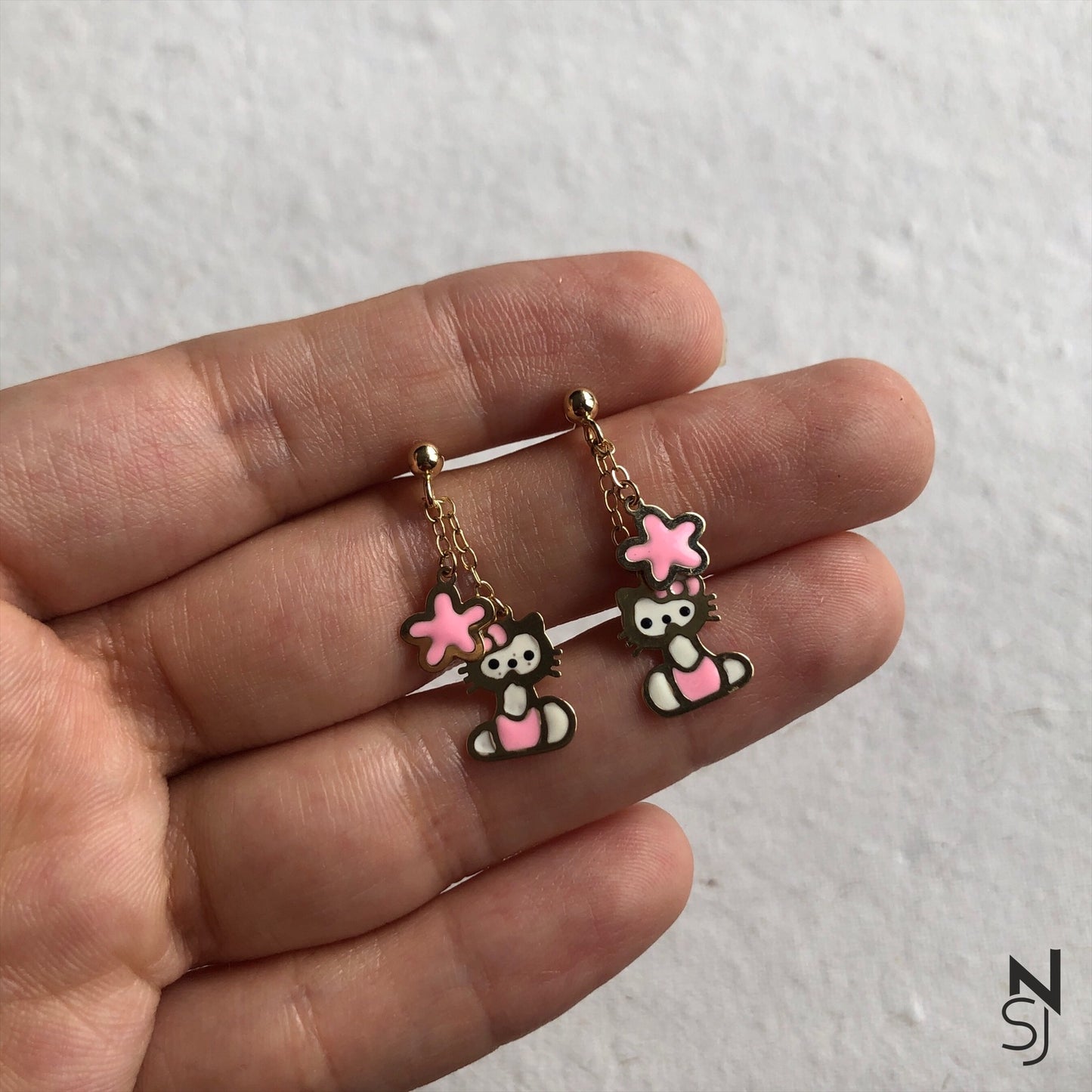 Kitty Earrings
