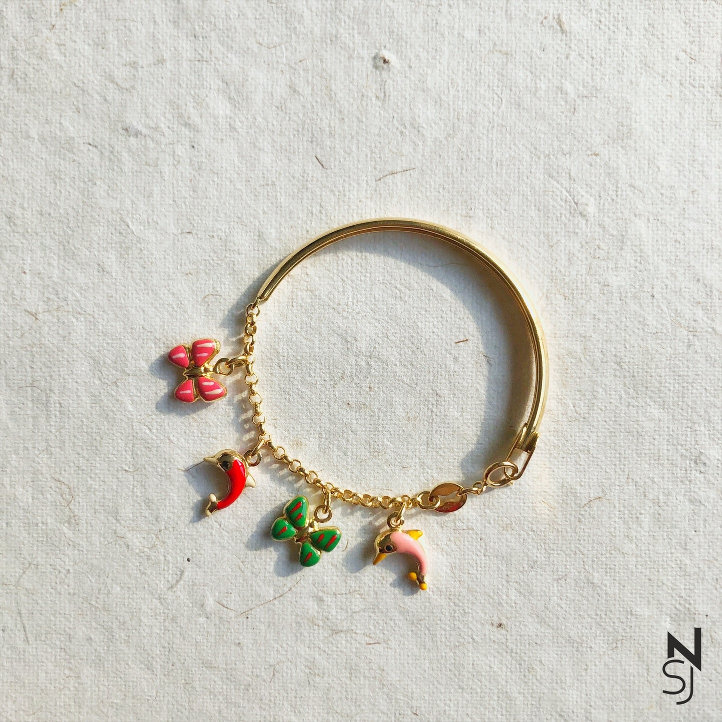 Charm Bracelet | Personalised 925 Silver Jewellery for Kids | Niashine