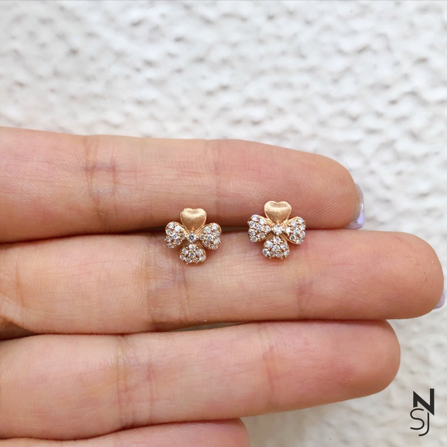Floral Studs