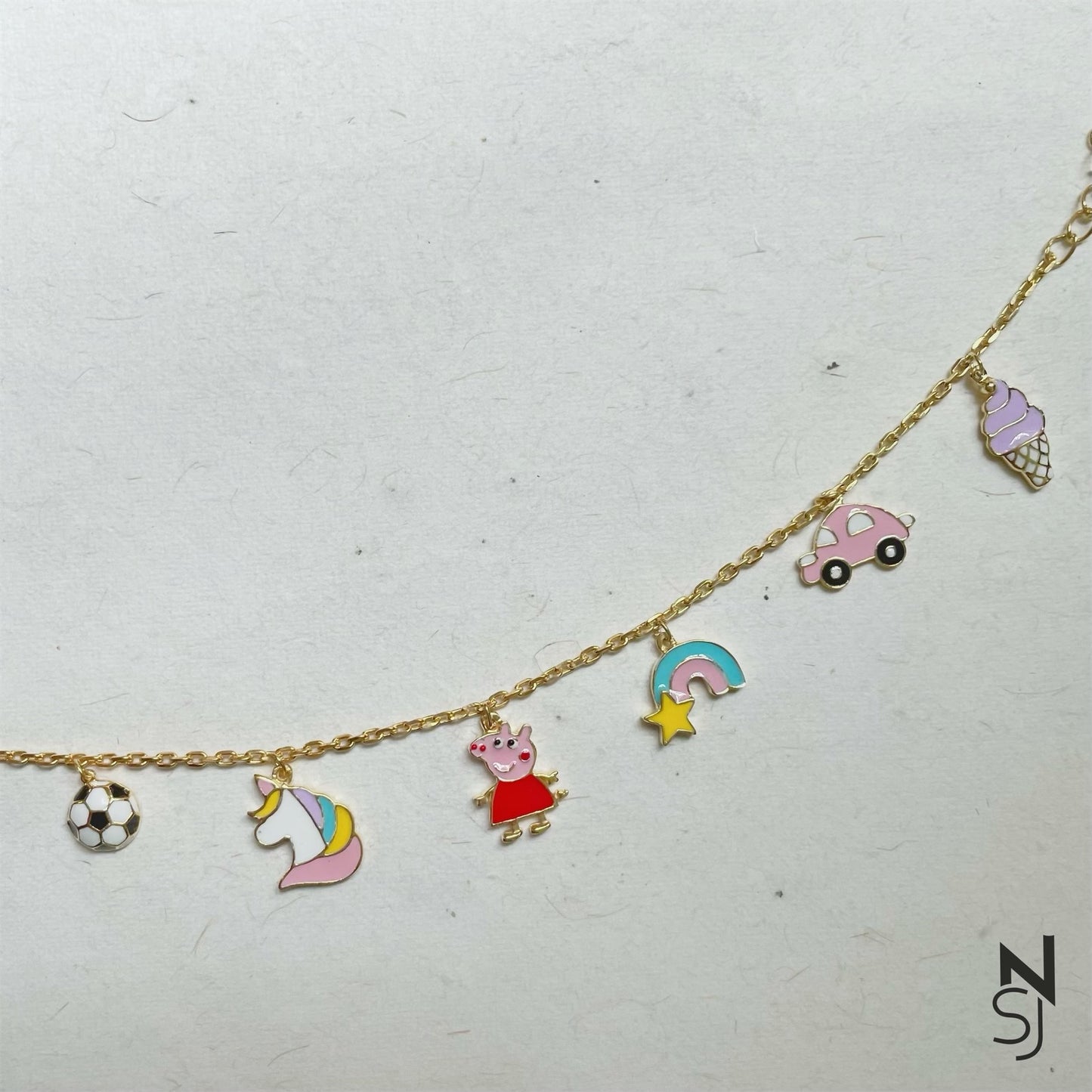 Mixed Charm Bracelet