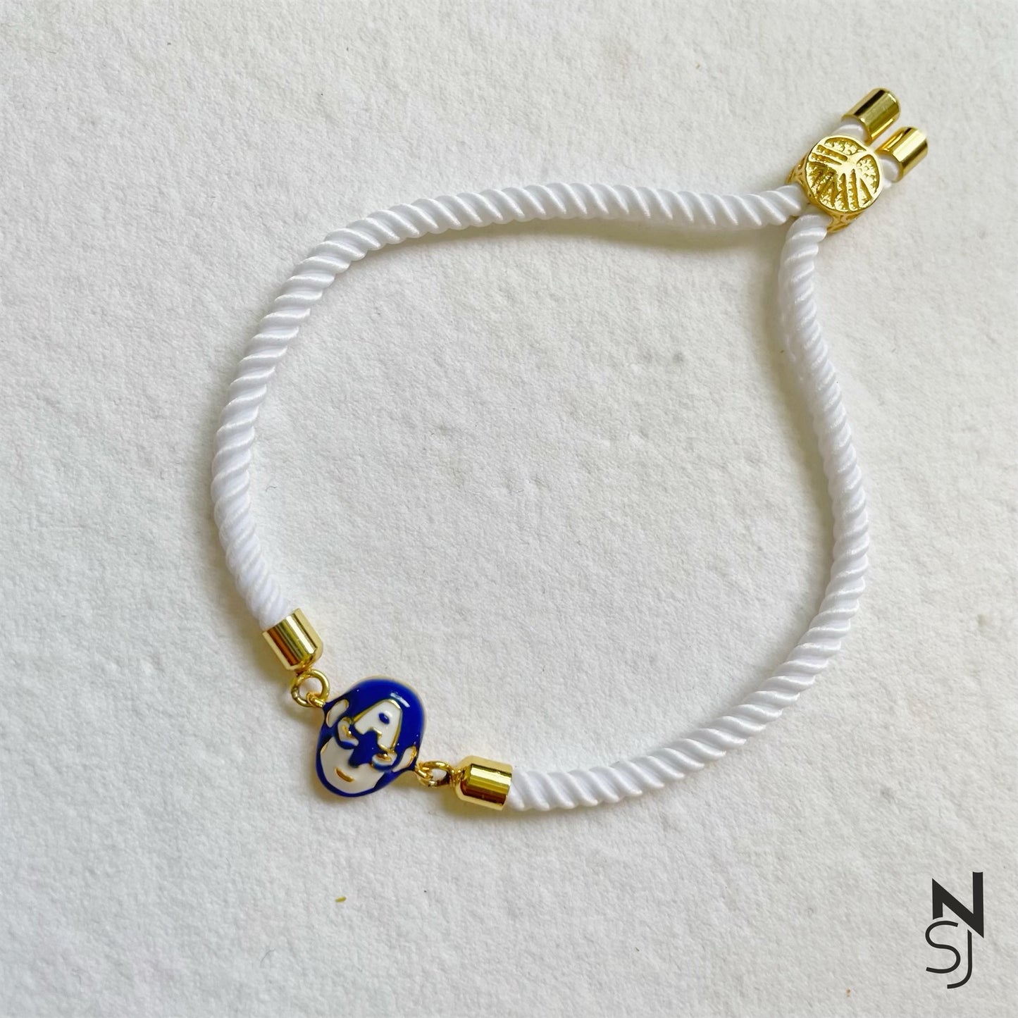 Captain America Thread Bracelet