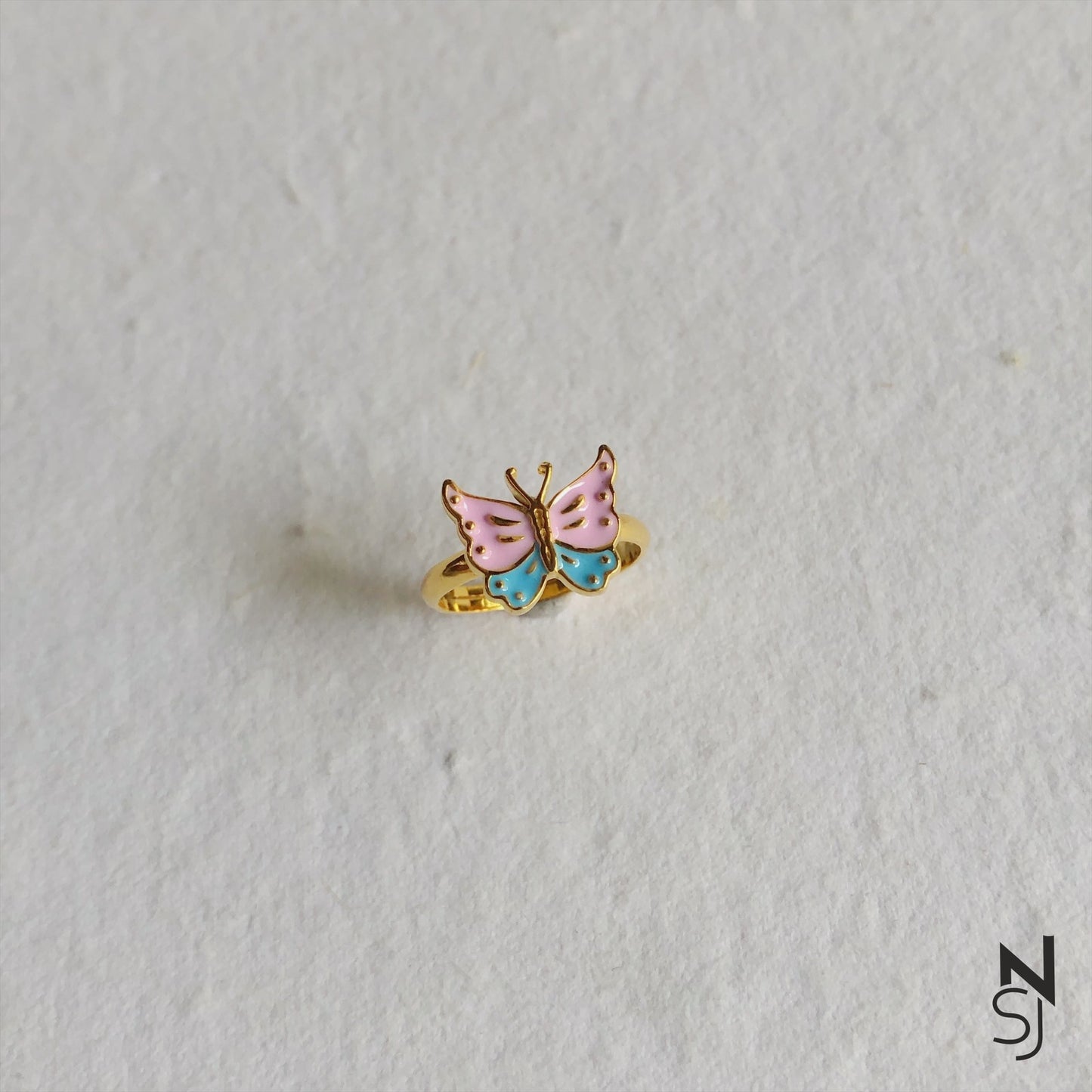Butterfly Ring | Personalised 925 Silver Jewellery for Kids | Niashine