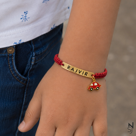 Custom Name Car Bracelet