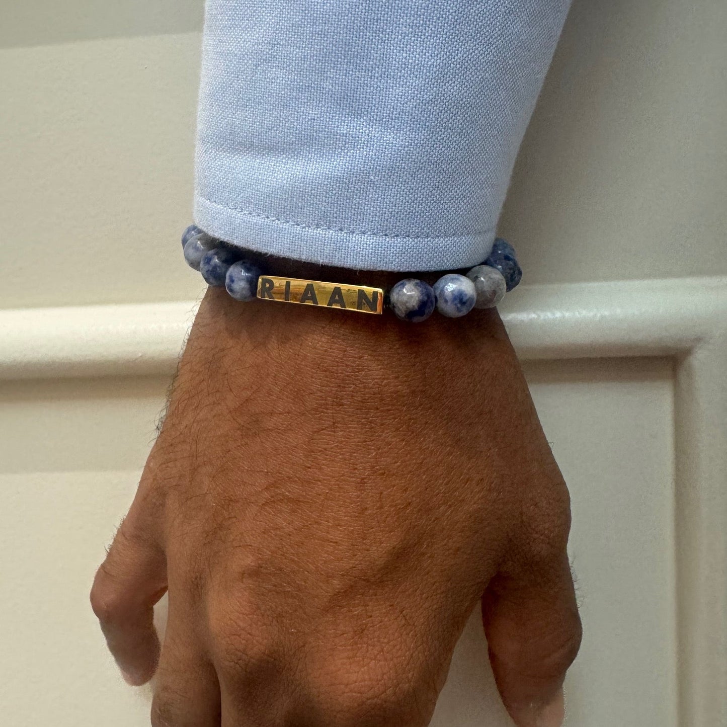 Custom Name Beaded Bracelet