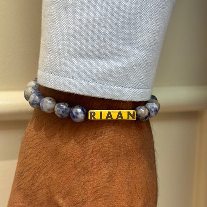 Custom Name Beaded Bracelet