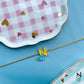Whale's Tale Initial Bracelet