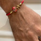 Adjustable Spiderman Initial Bracelet