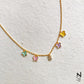 Fluttering Butterfly Initial Neckchain