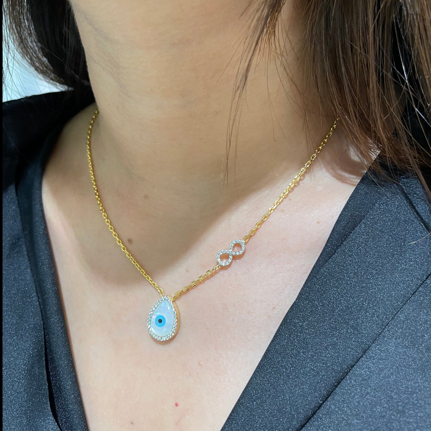 Evil Eye Infinity Neckchain