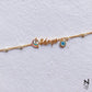 Custom Name Unicorn Evil Eye Bracelet