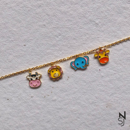 Animal Kingdom Charm Bracelet