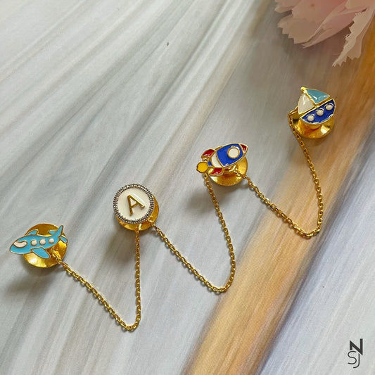 Transport Initial Kurta Buttons
