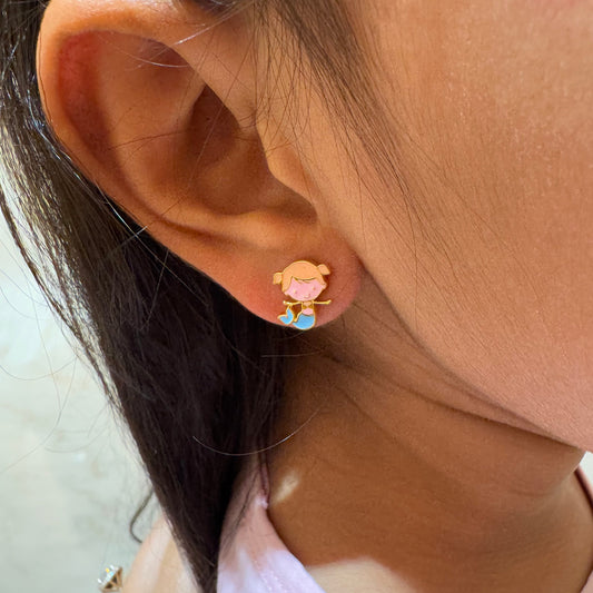 Mermaid Love Studs