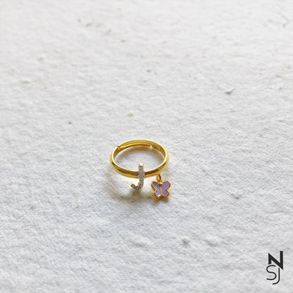 Initial Ring | Personalised 925 Silver Jewellery for Kids | Niashine