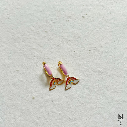 Rainbow Radiance Earrings