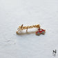 Custom Name Car Collar Pin
