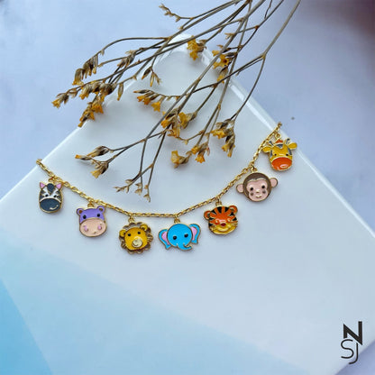 Animal Kingdom Charm Bracelet