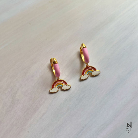 Rainbow Radiance Earrings