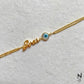 Custom Name Evil Eye Bracelet
