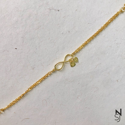 Infinity Bracelet | Personalised 925 Silver Jewellery for Kids | Niashine