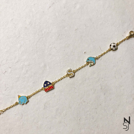 Mixed Charm Bracelet