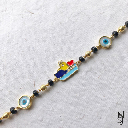 Ship Nazariya | Personalised 925 Silver Jewellery for Kids | Niashine