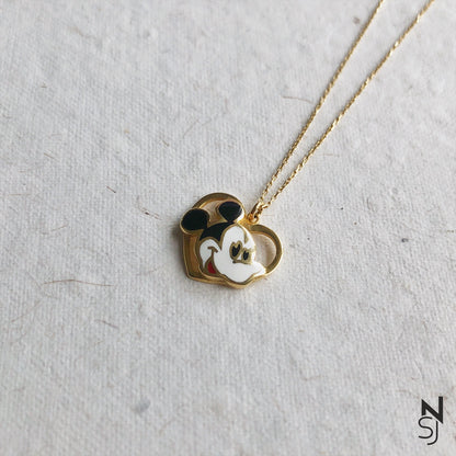 Mickey Neckchain | Personalised 925 Silver Jewellery for Kids | Niashine