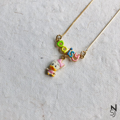 Daisy Neckchain | Personalised 925 Silver Jewellery for Kids | Niashine