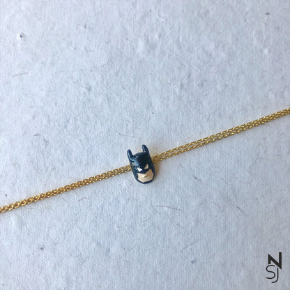 Batman Bracelet | Personalised 925 Silver Jewellery for Kids | Niashine