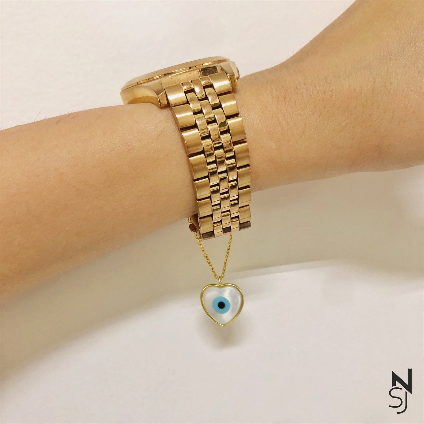 Heart Watch Charm