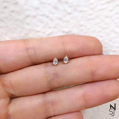 Diamond Drop Studs
