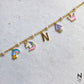 Custom Initial Charm Bracelet