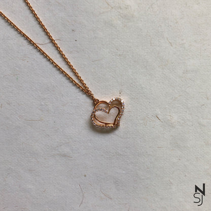 Heart Neckchain | Personalised 925 Silver Jewellery for Kids | Niashine