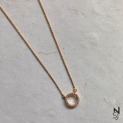 Halo Neckchain | Personalised 925 Silver Jewellery for Kids | Niashine