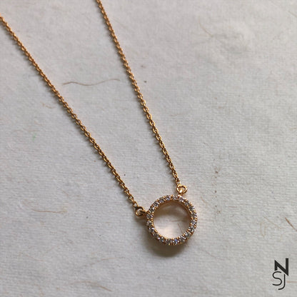 Halo Neckchain | Personalised 925 Silver Jewellery for Kids | Niashine
