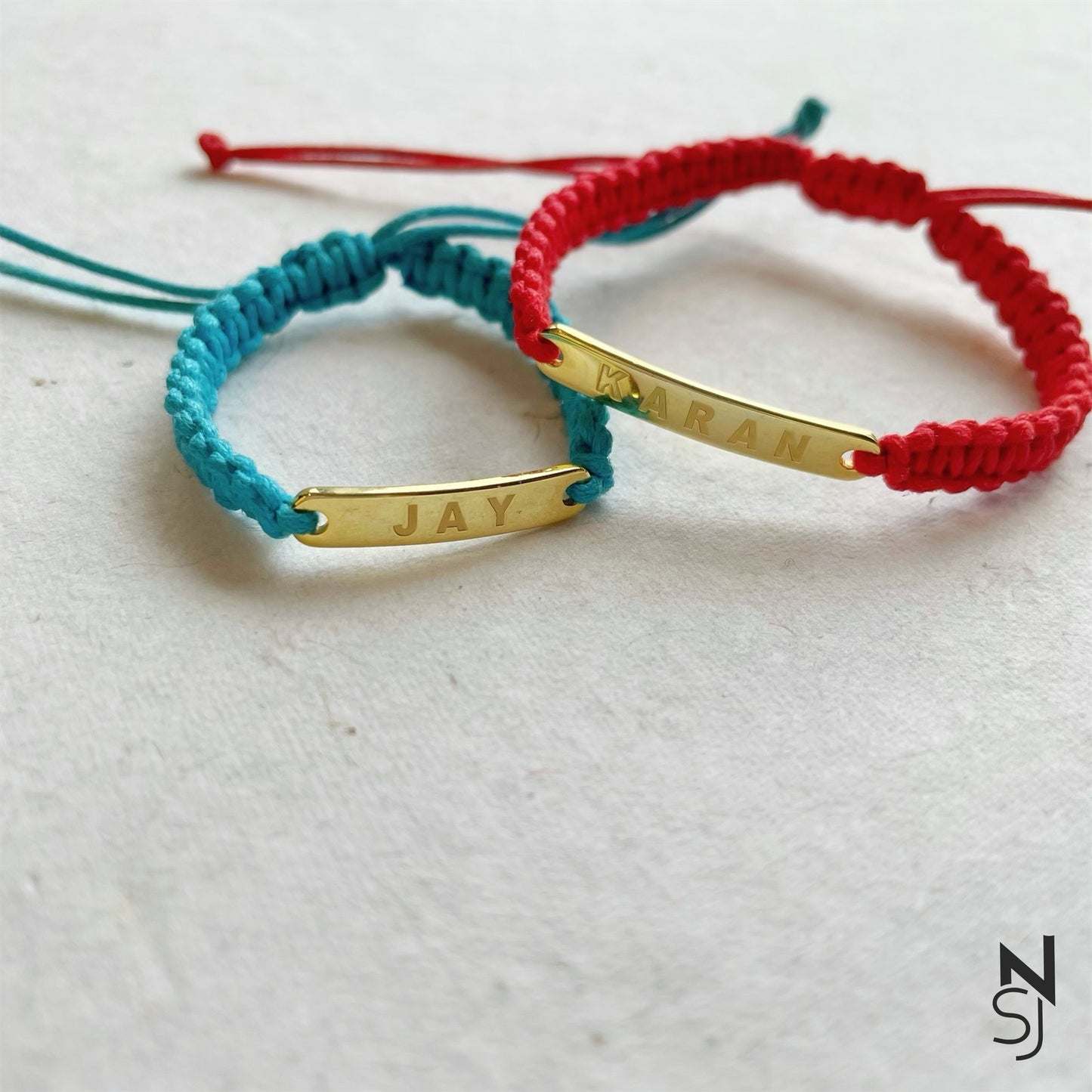 Adjustable Custom Name Bracelet