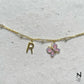 Butterfly & Custom Initial Bracelet