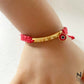 Adjustable Custom Name Evil Eye Bracelet