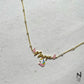 Custom Name Angel Wing Neckchain with a unicorn hanging
