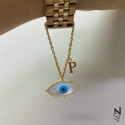 Custom Initial Studded Watch Charm