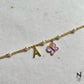 Custom Initial Butterfly Bracelet