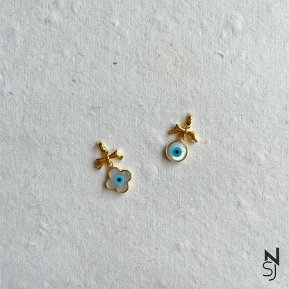 Evil Eye Pendant | Personalised 925 Silver Jewellery for Kids | Niashine